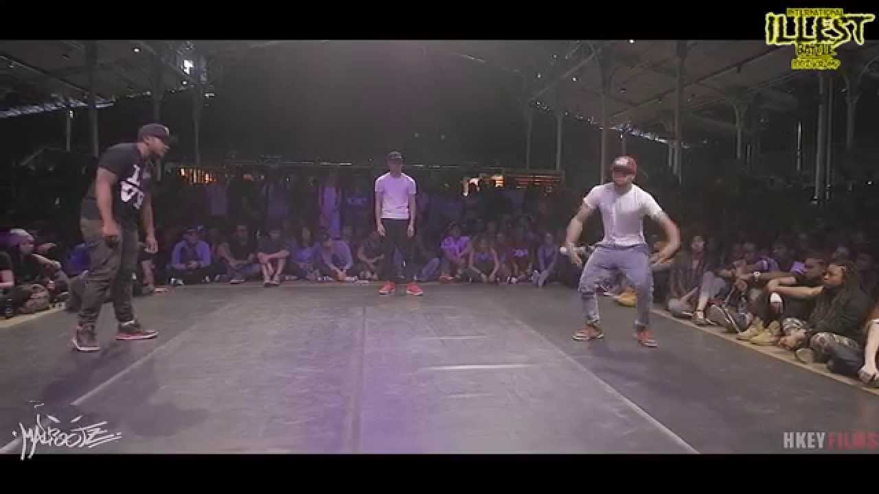 IIB 2015 100% KRUMP   1/8  FINALS GUYZ: DIRTY vs KTR vs KONKRETE  by  HKEYFILMS