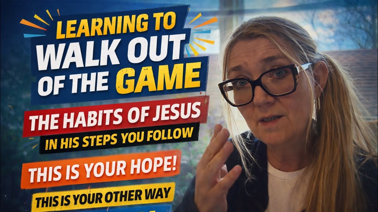 Learning to Walk Out of the Game | The Habits of Jesus & the Way to Real Freedom