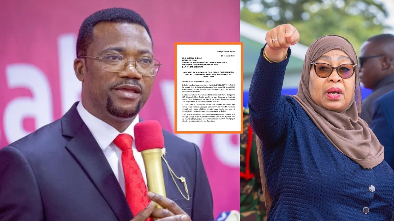 MPINA akataa wito wa Tume ya Rais ya uchunguzi matukio uchaguzi oktoba 2025! Atoa sababu za kukataa