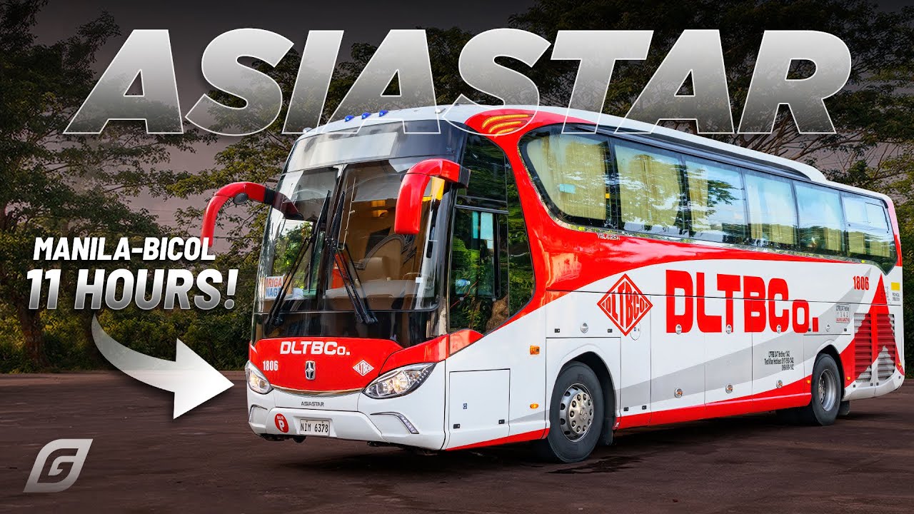 Riding DLTB's NEW ASIASTAR BUS to Bicol!