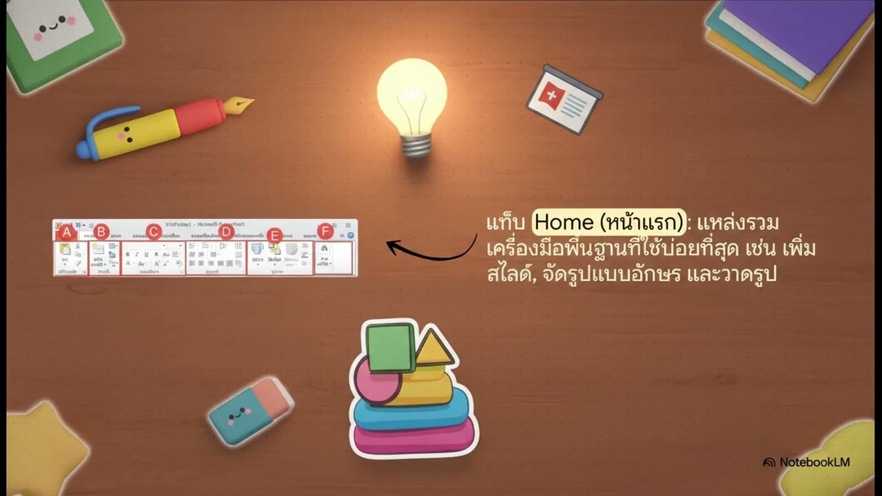 ทัวร์แนะนำ PowerPoint เบื้องต้น