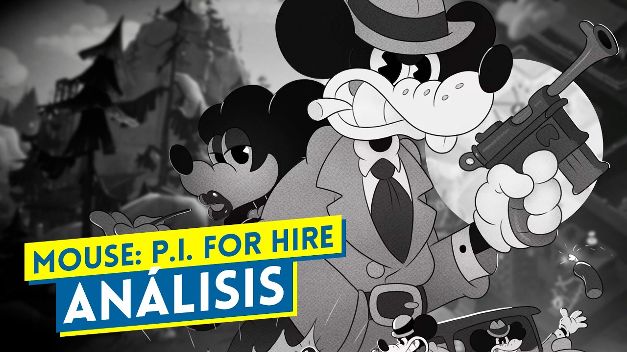 Mickey tiene una METRALLETA: An&aacute;lisis del brutal MOUSE: P.I. For Hire Mouse