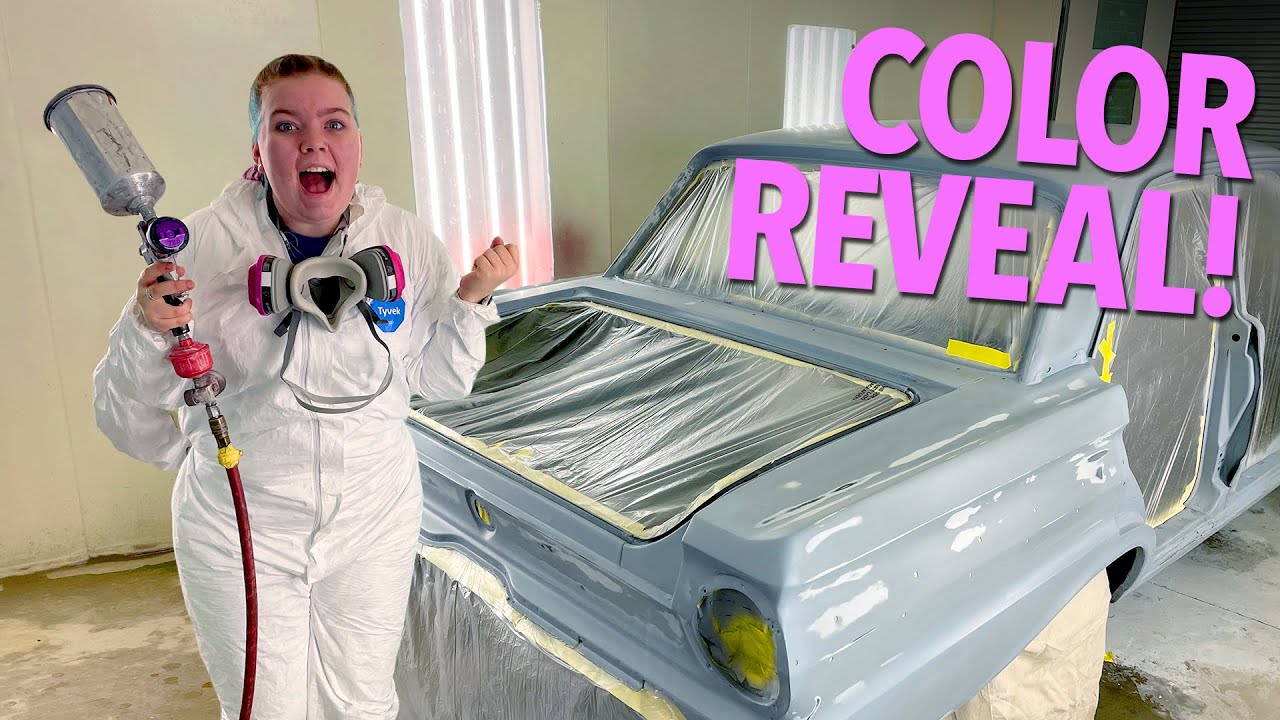 Painting My 1965 Ford Falcon for the FIRST TIME!!