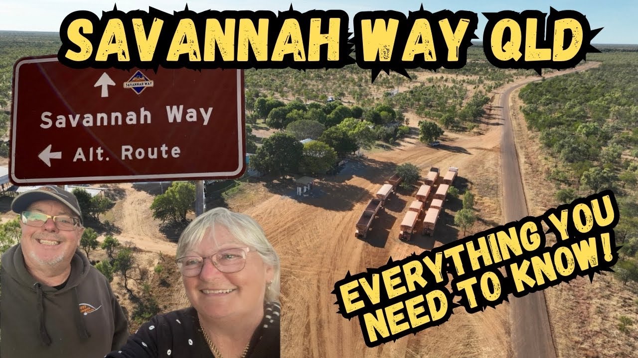 Savannah Way with a caravan. Everything you need to know.