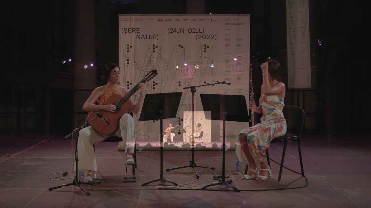 TRIPTYCH by Clarice Assad. Played by Amalia Tortajada and Andrea Gozález Caballero