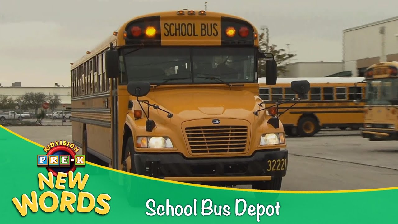 School Bus Depot | New Words | KidVision Pre-K