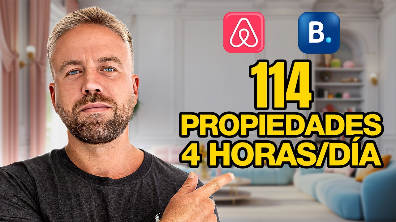Escalé mi negocio de Airbnb de 8 a 114 propiedades con esto