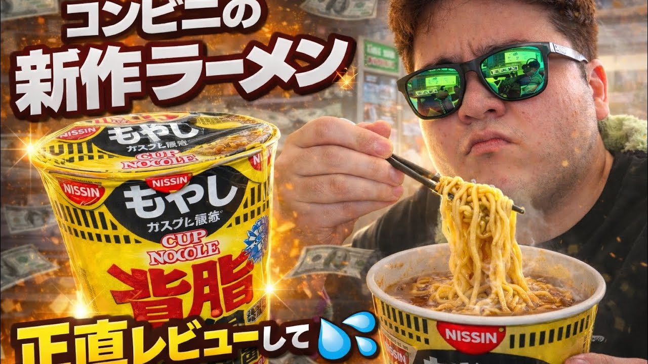 [正直レビュー]コンビニの新作ラーメン正直レビューしてみた！