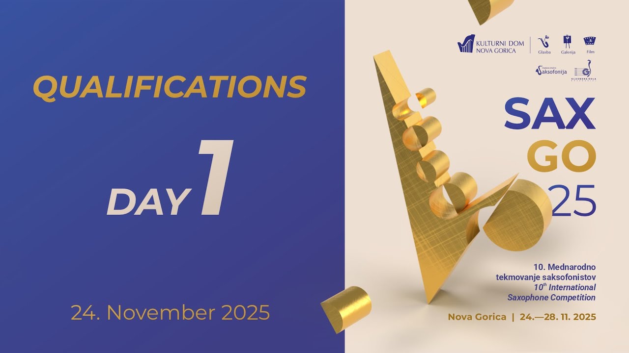 SAXGO25 - international saxophone competition, QUALIFICATIONS DAY 1, parts 2