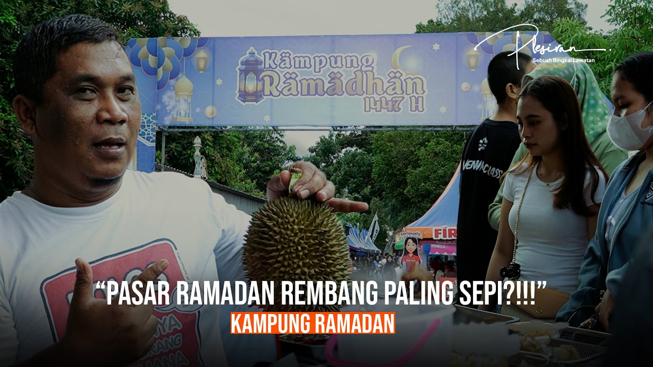 Kampung Ramadan Rembang 2026: Pedagang Mengeluh Sepi, Ada Apa? | PLESIRAN