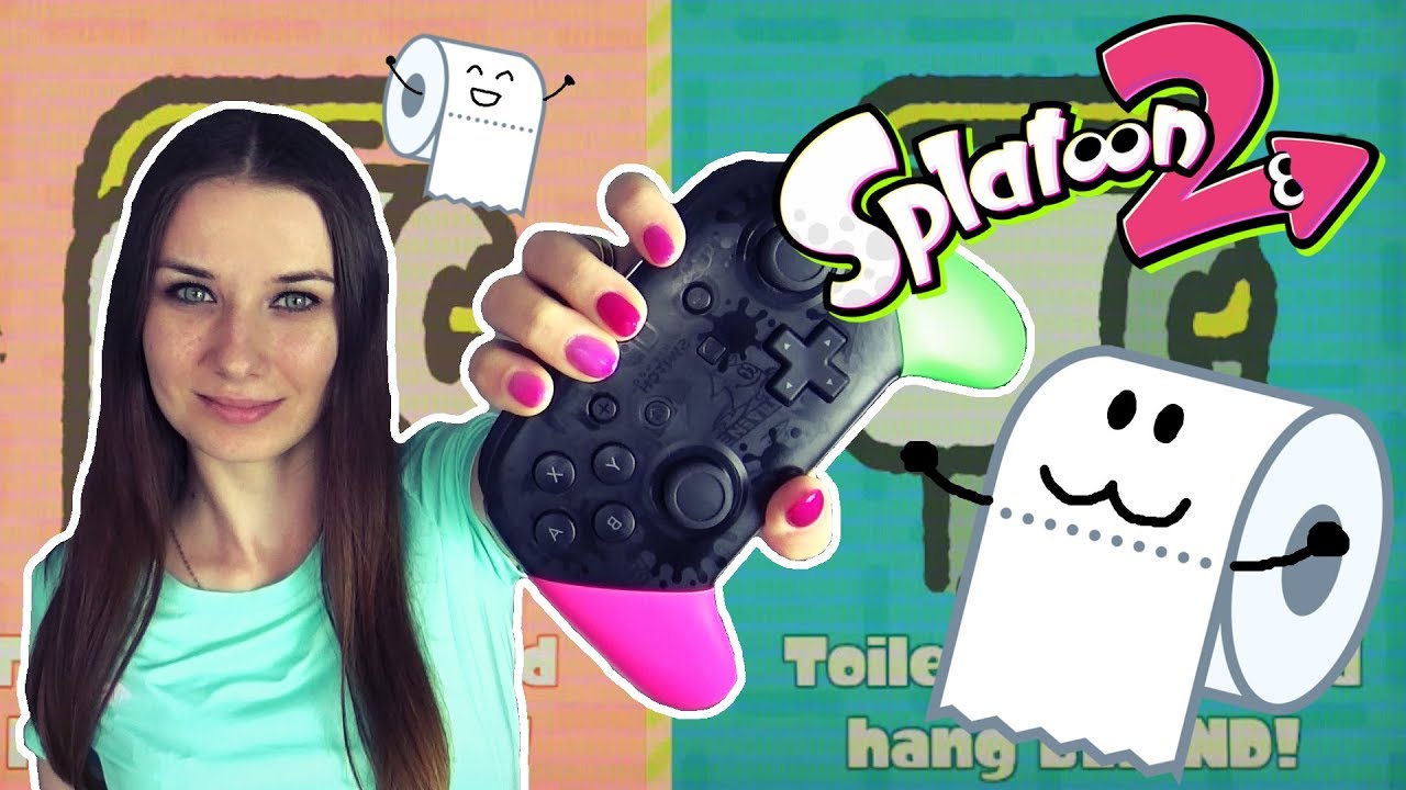 🦑 SPLATOON 2 - PAPIER TOALETOWY PRZODEM CZY TYŁEM??? 😜