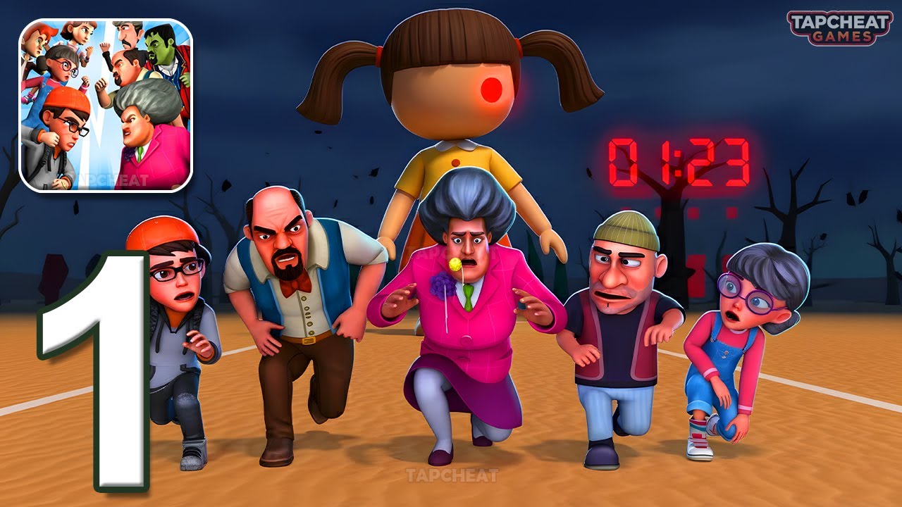 Clash of Scary Squad - Gameplay Walkthrough Part 1 - Touranemnt Mode MiniGames (Android, iOS)