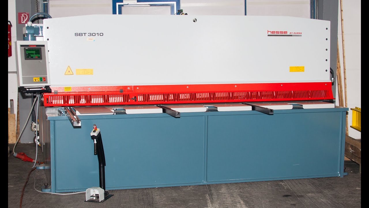 Hydraulische Tafelschere Hesse by Durma SBT 3010
