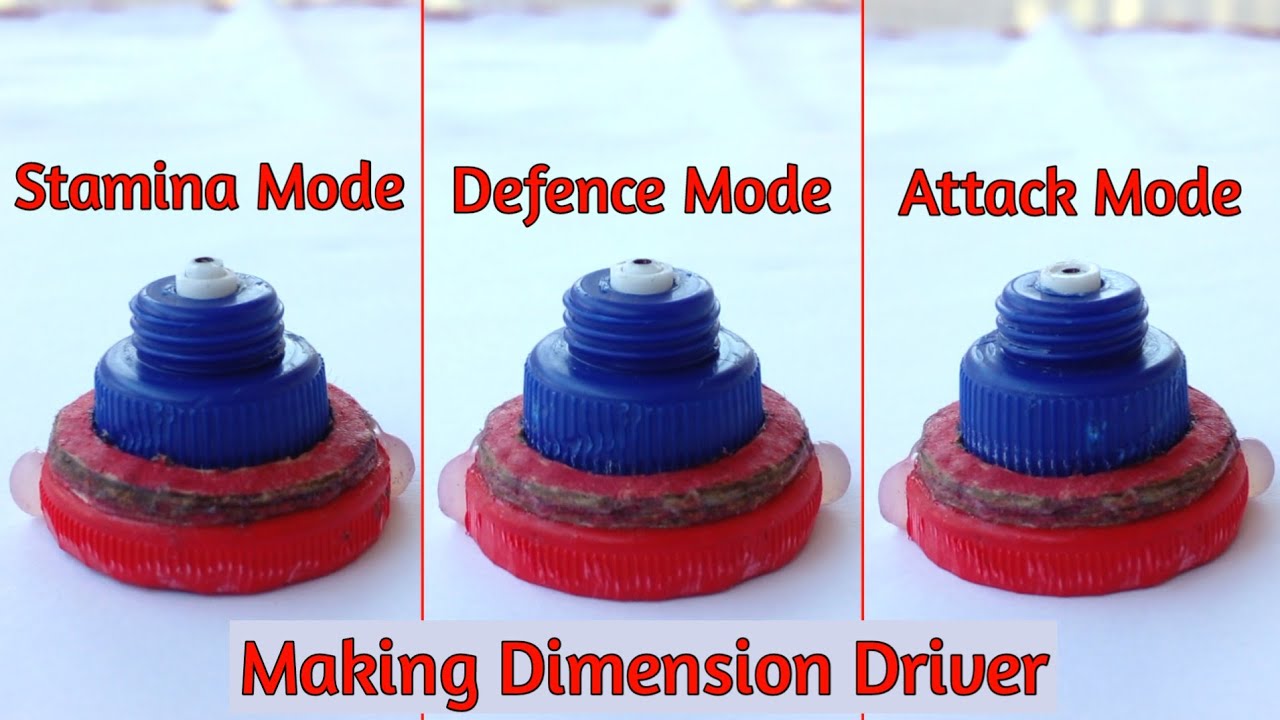 How to make Dimension Beyblade Driver | with all modes