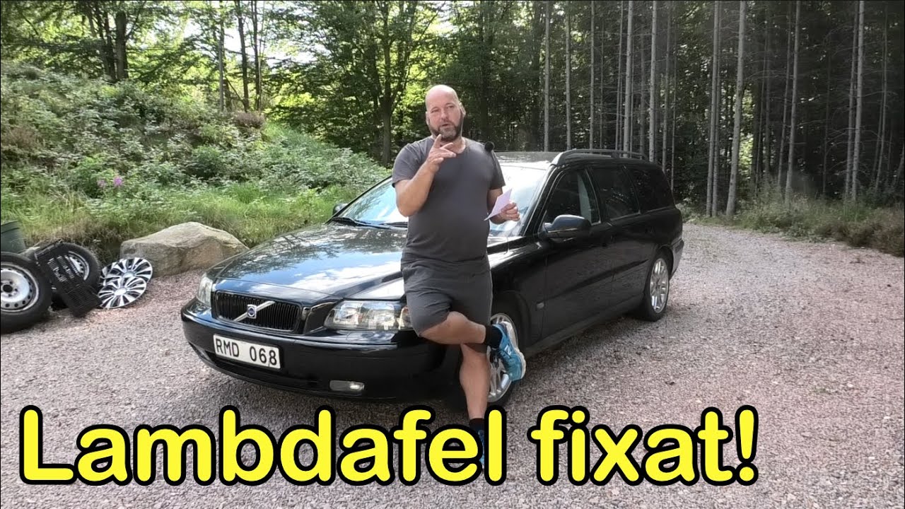 Vakuum läckage ger lambdasond-fel på Volvo V70 - Foxen