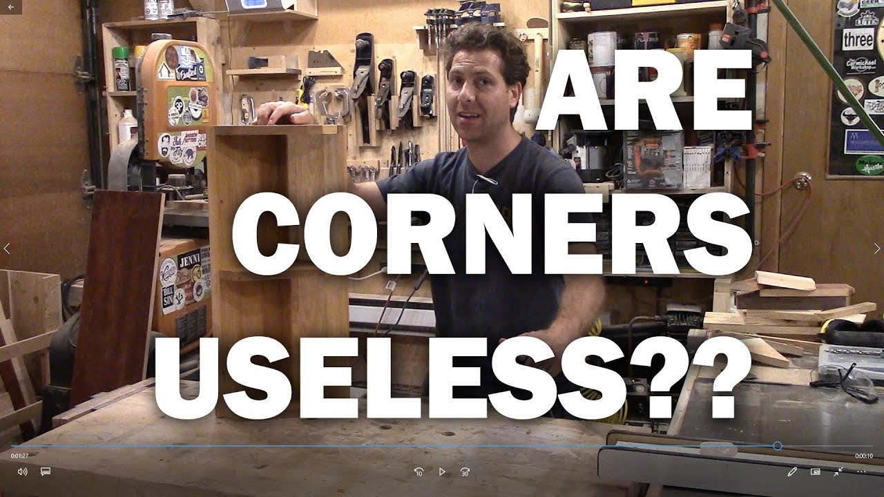 Are Corners Useless?? DIY Corner Display Shelf