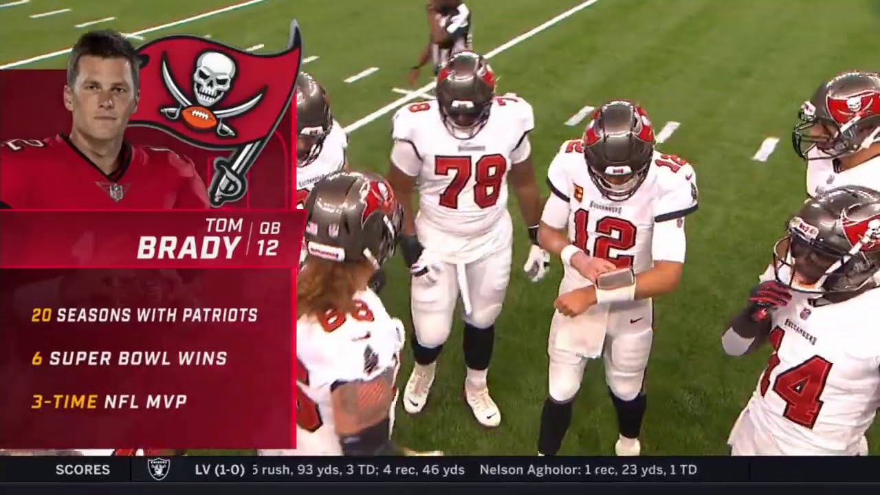 Tom Brady's 1st Drive & Touchdown w/ Buccaneers