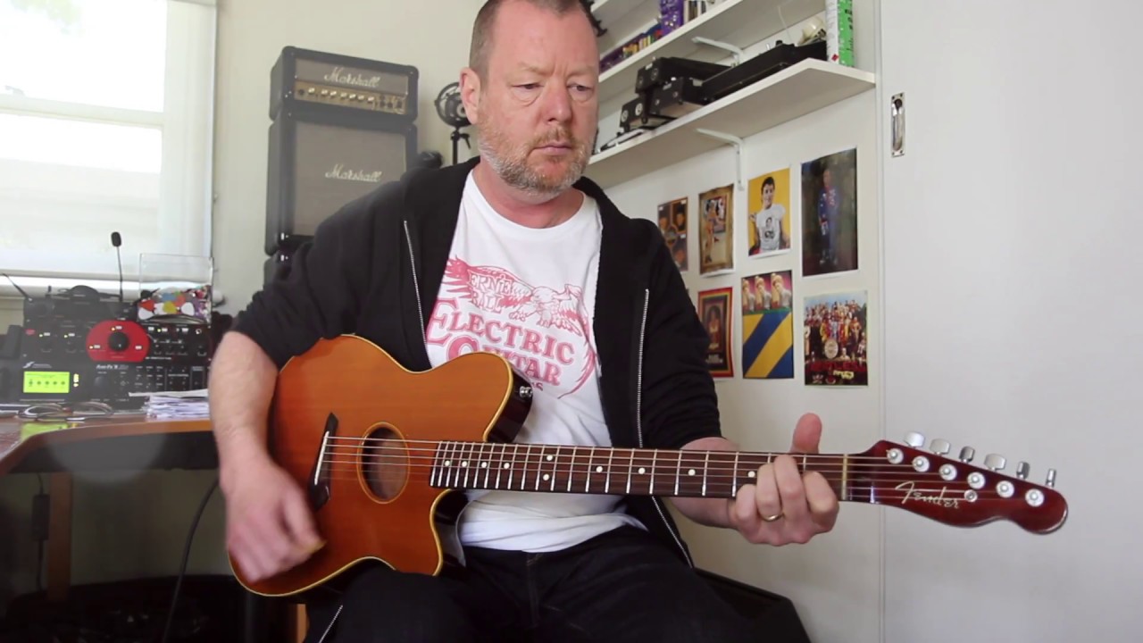 Thank you Screaming Eagle Guitars! - Fender '91 Telecaster Acoustic