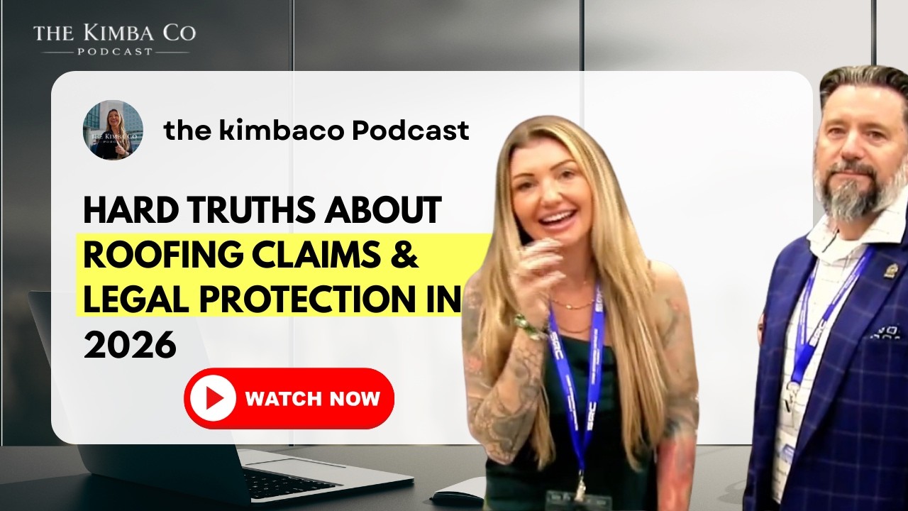 Hard Truths About Roofing Claims & Legal Protection in 2026 | Kimba Garcia x Kenny from Pandit Law