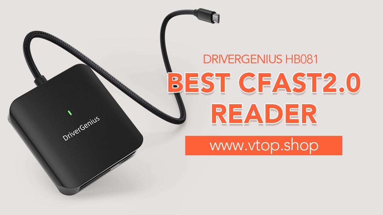 DriverGenius HB081 | 3-in-1 CFast 2.0 Reader - Reviewed by ParadiseBizz