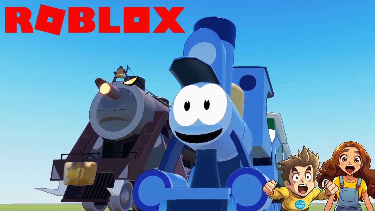 ROBLOX ОТВАЖНЫЙ ЛОКОМОТИВ! || Геймплей Roblox || Konas2002