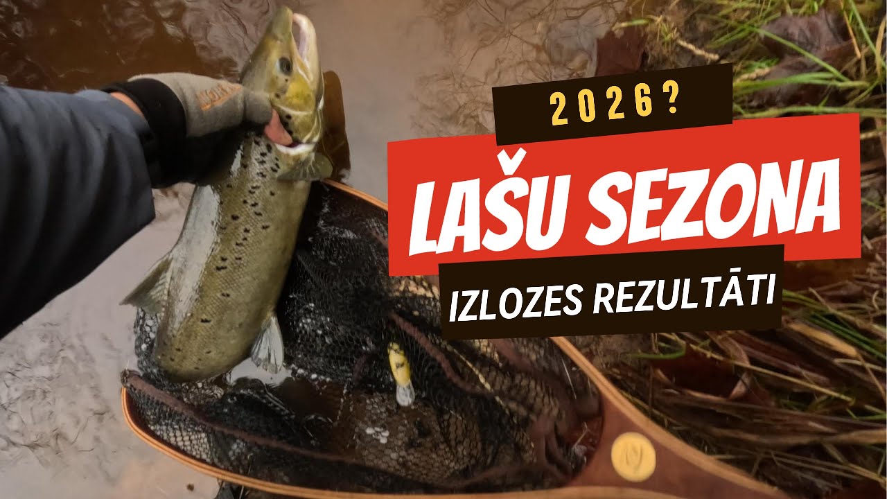 Veiksmīgākā lašu sezonas atklāšana un konkursa rezultāti