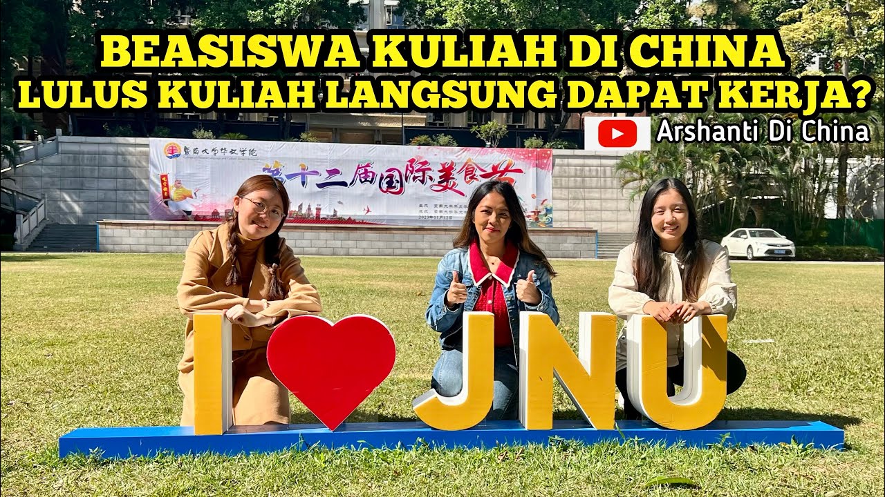 CERITA MAHASISWI INDONESIA KULIAH DI CHINA DAPAT BEASISWA LULUS KULIAH LANGSUNG DAPAT KERJA?