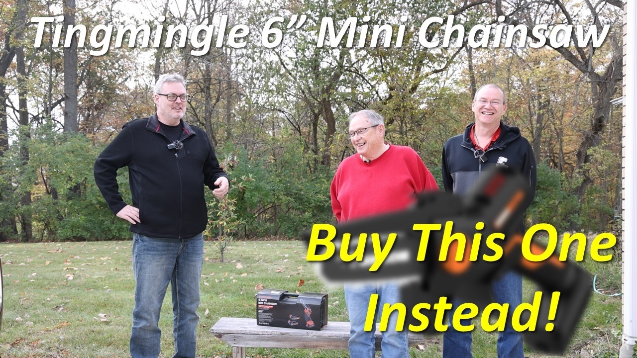 Tingmengle 6in Mini Chainsaw Review - Buy This One Instead! - When Products Disappear from Amazon.