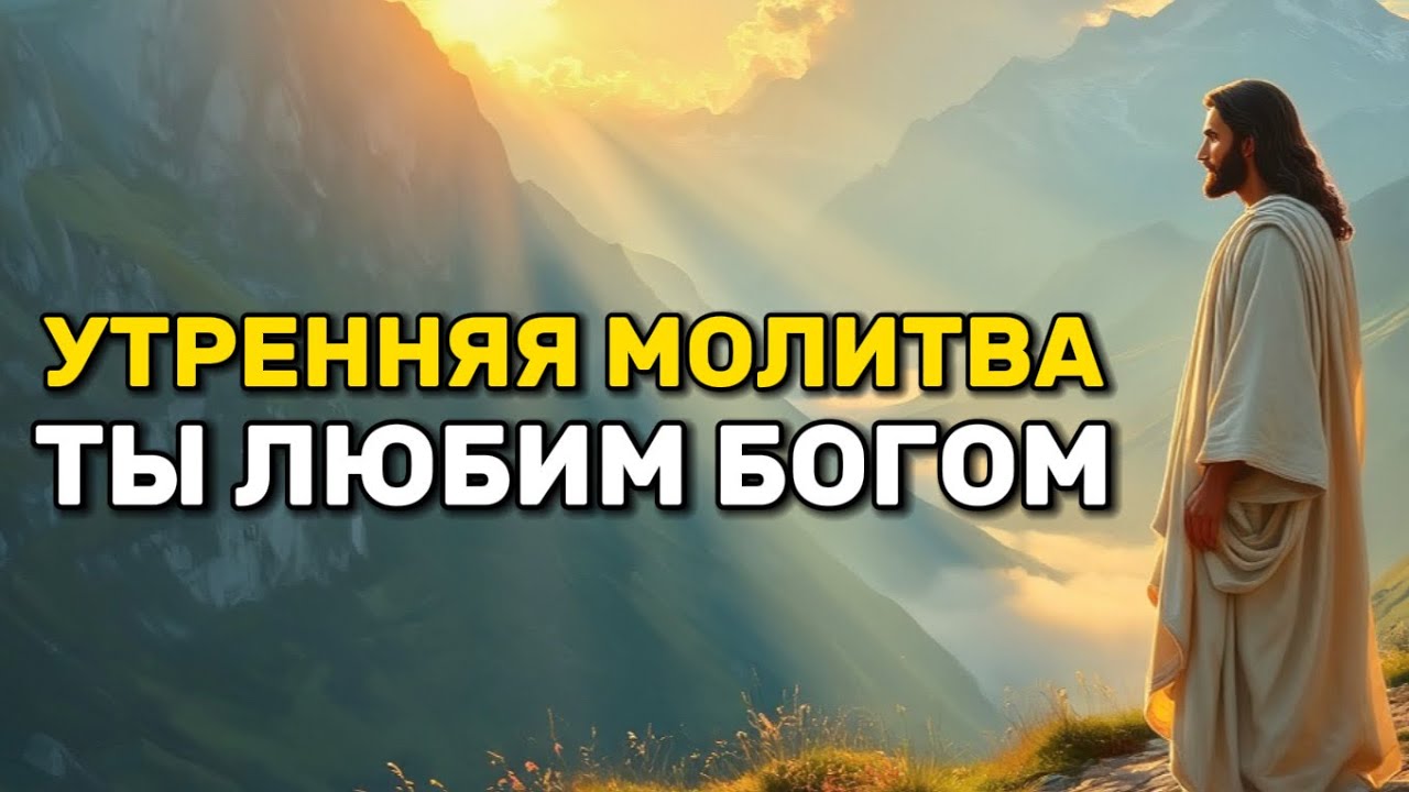 Утро с Богом: Ты любим Богом | Утренняя Молитва