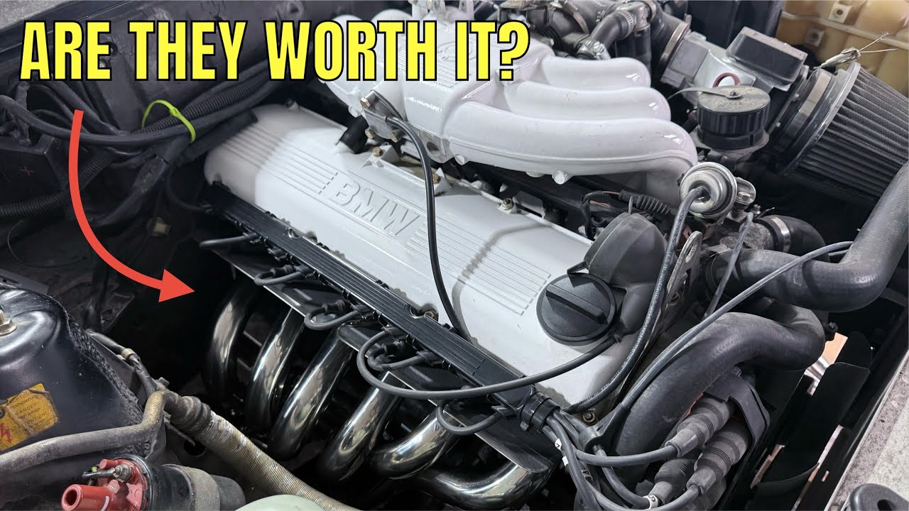 Budget Exhaust Headers on My BMW E30 | First Startup & Sound Test!