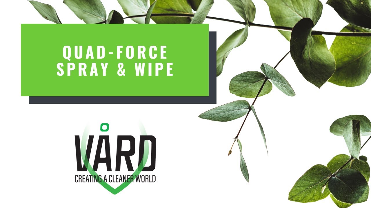 V&aring;rd | Quad-Force Spray & Wipe