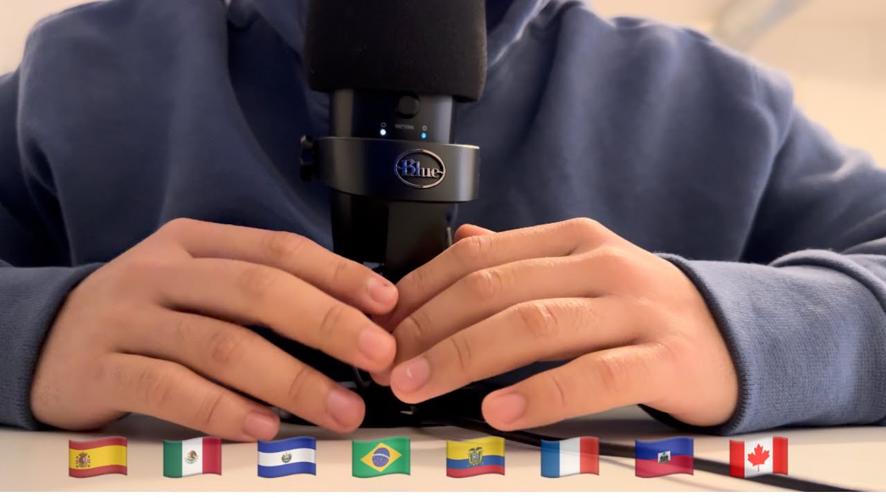 ASMR in Spanish and French (ASMR en Française/español)