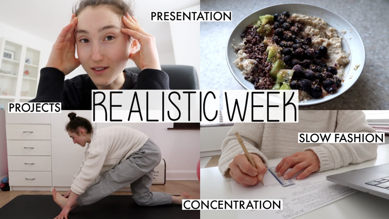 REALISTIC PRODUCTIVITY | A WEEK IN MY LIFE
