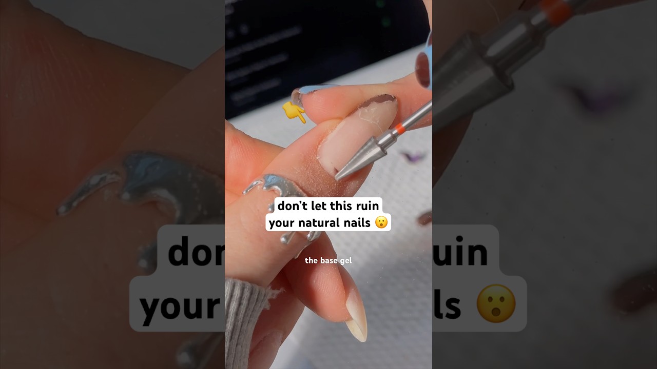 builder gel at home?? 🤫‼️💅🏻*non professional* #nails #gelnails #update #longnails  #naturalnails