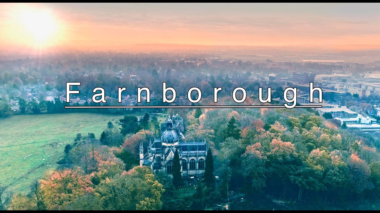 Farnborough, town of contrasts. Panasonic S1H experimental film.