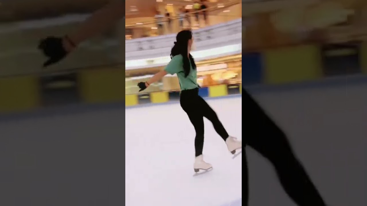 Super Clean Ice Skating  #fyp #iceskating #sangdewi #figureskating #skatingtiktok #iceskating