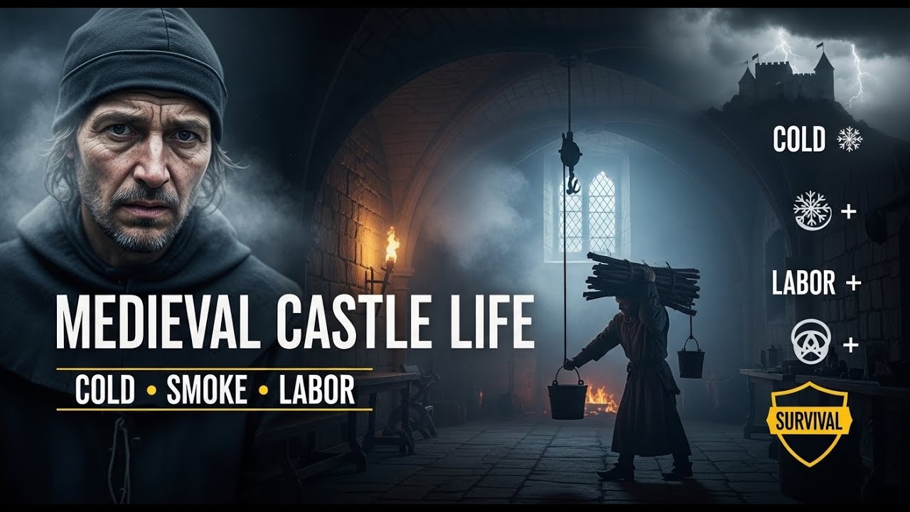 Life in a Medieval Castle: Cold, Smoke, Labor, and Survival