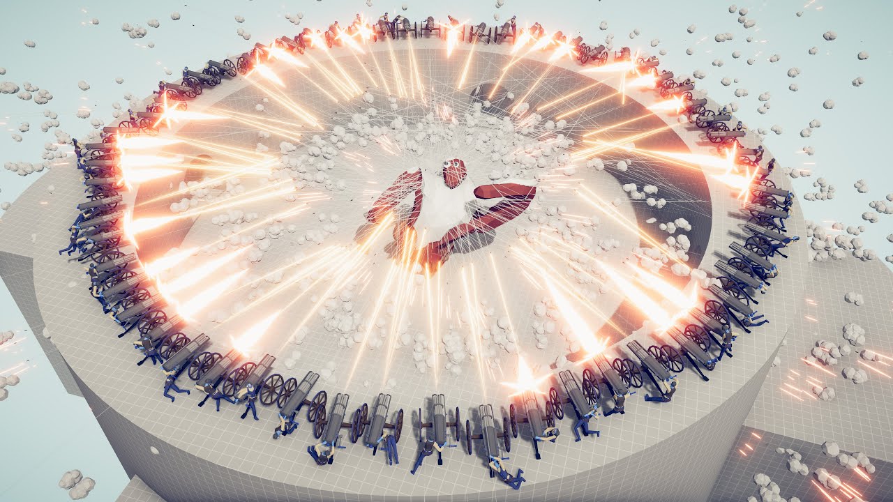 100x GATLING GUNS vs EVERY UNIT - Totally Accurate Battle Simulator