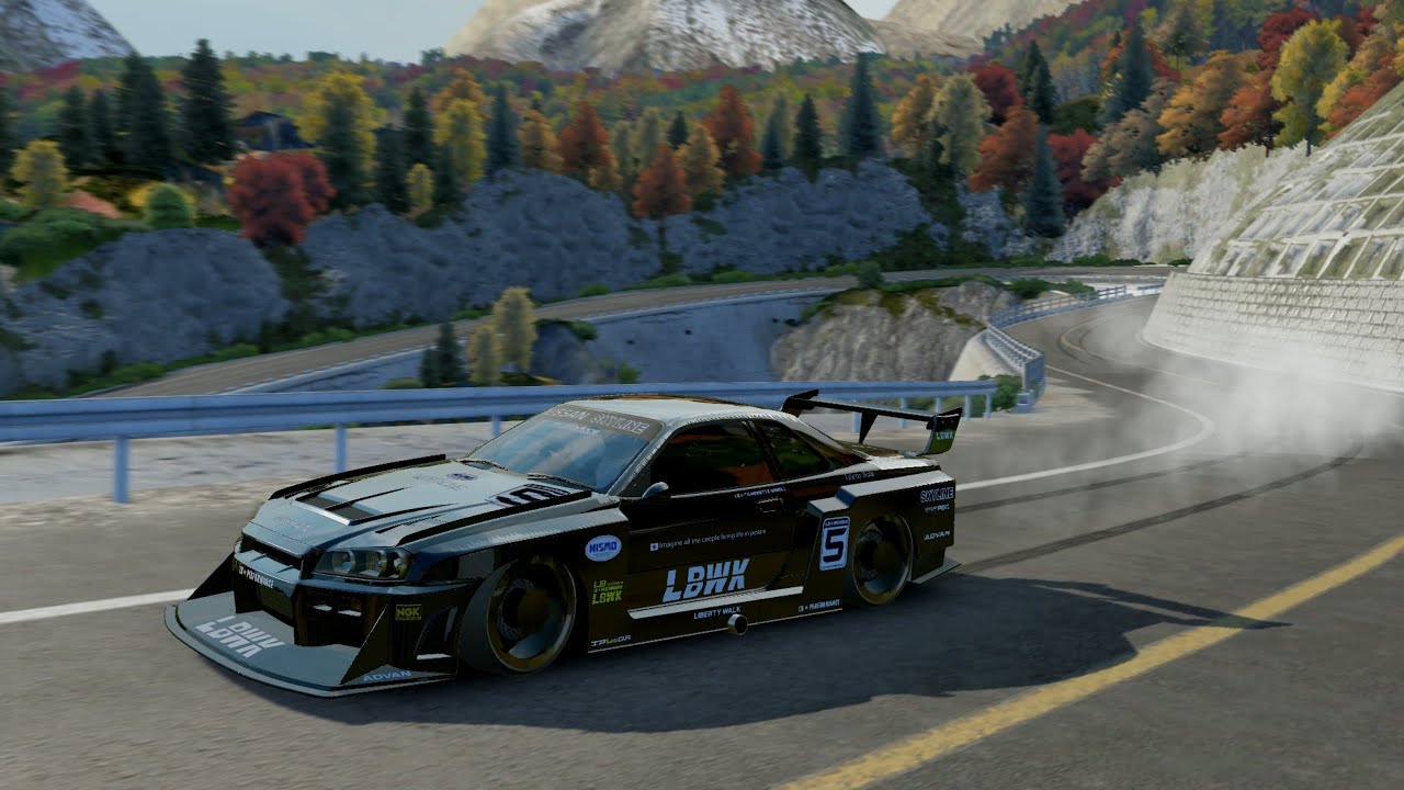 LBWK Skyline R34 Setup + Tune (Assoluto Racing)