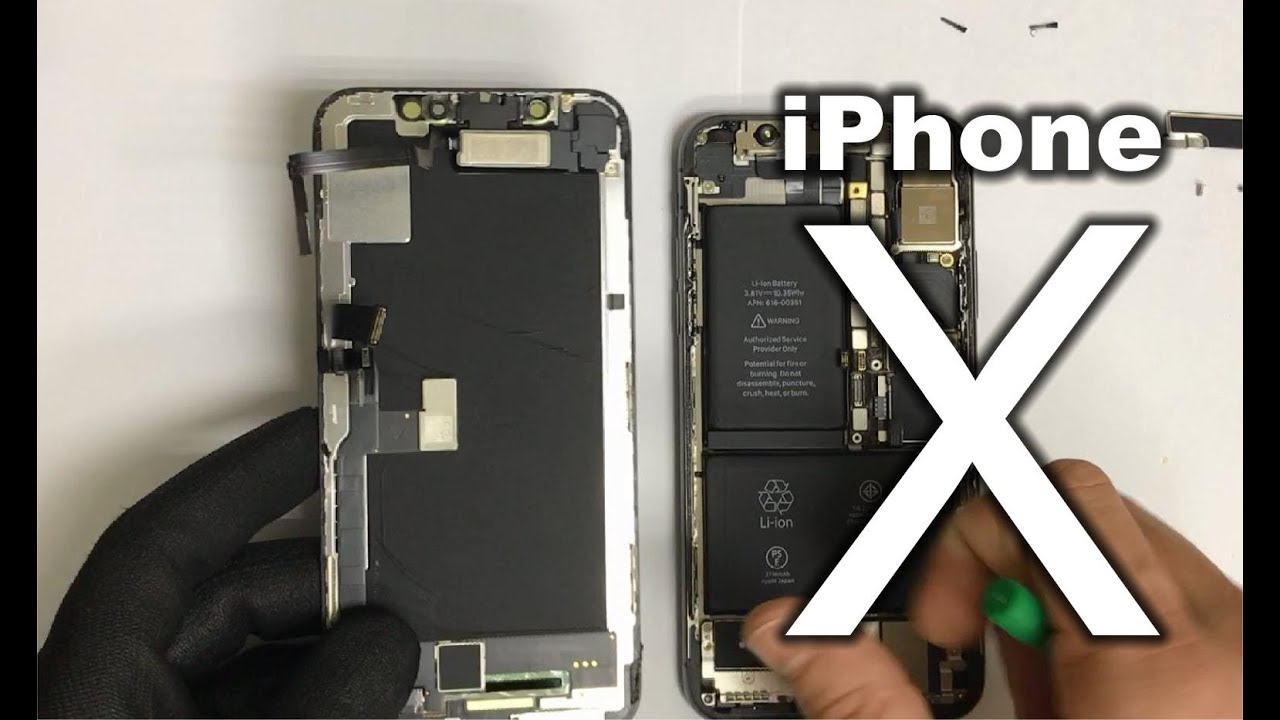 How To Replace iPhone X LCD Glass Screen | LCD Replacement