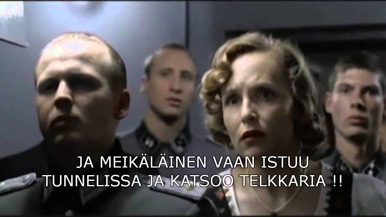 Hitler kuulee ettei h&auml;nt&auml; ole kutsuttu Rissasen tupareihin