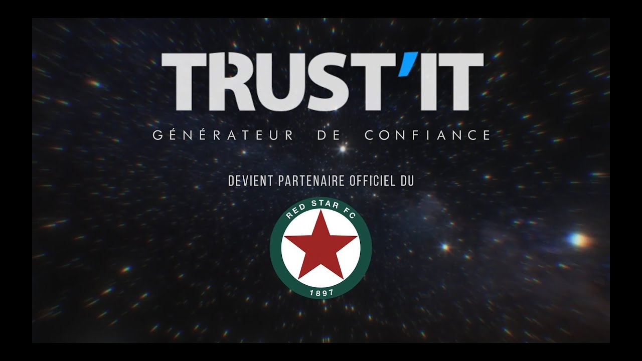 TRUST IT partenaire officiel du RED STAR FC