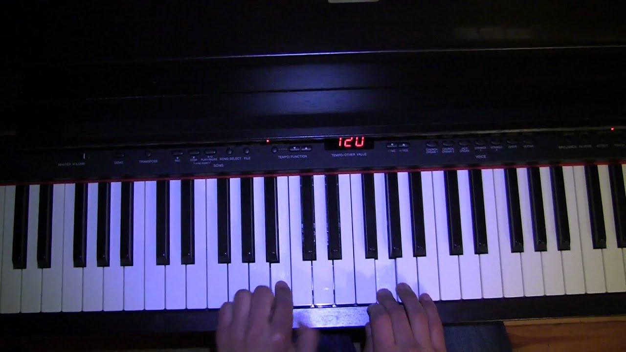 Rosalinda recupera la memoria piano tutorial