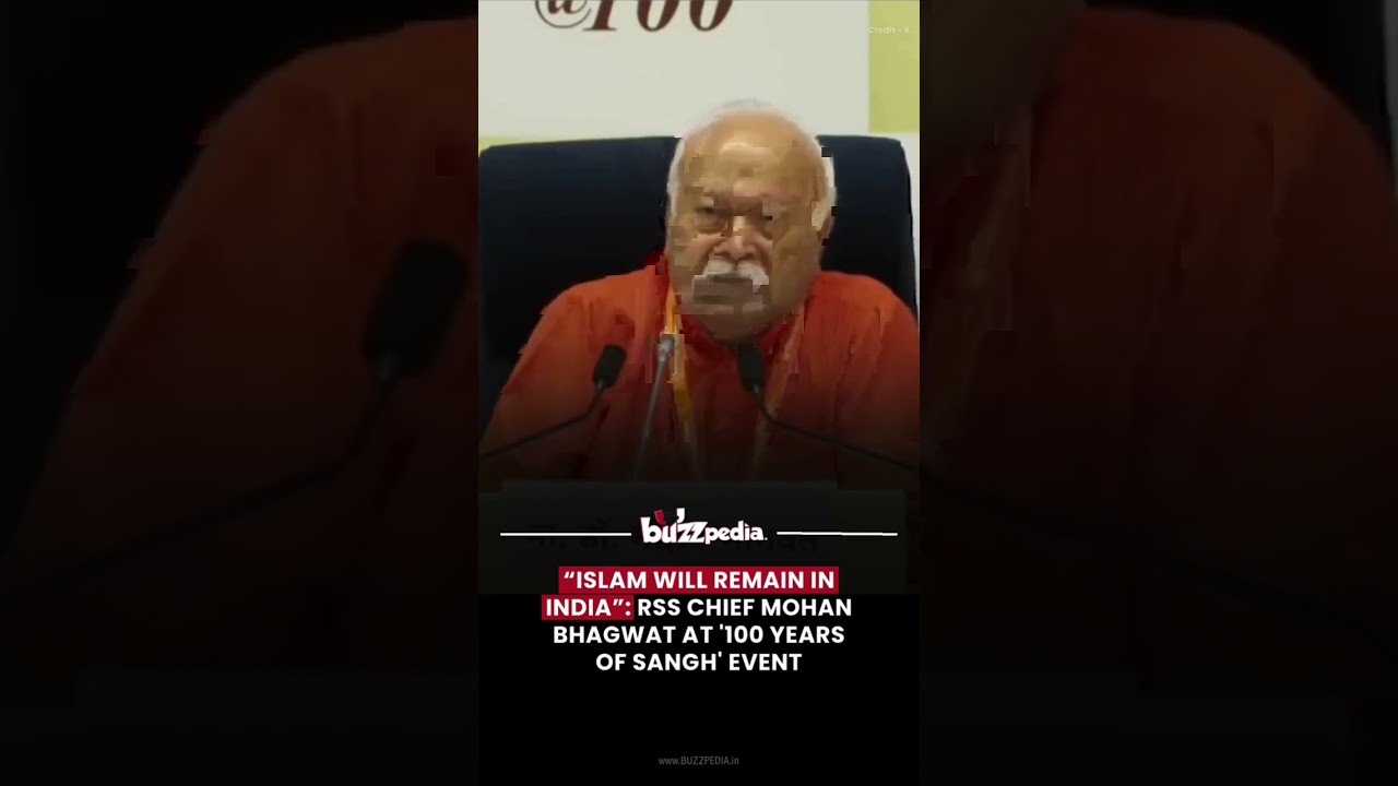 RSS Leader Mohan Bhagwat statement on Hindu- Muslim conflict #rss #speech #bjpindia  #hindu #muslim