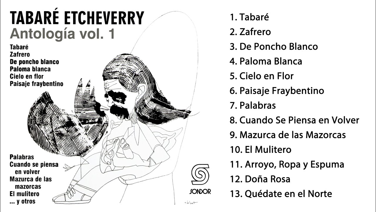 🎧 TABARE ETCHEVERRY - Antología Vol.1 (2000) [📀 Calidad SONDOR]