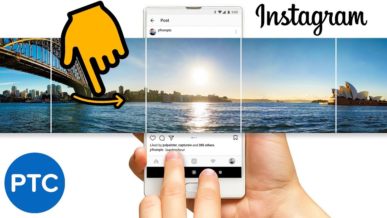 Photoshop: How To Split Images For Instagram's Multi-Post Seamless Panoramas [Free PSD]