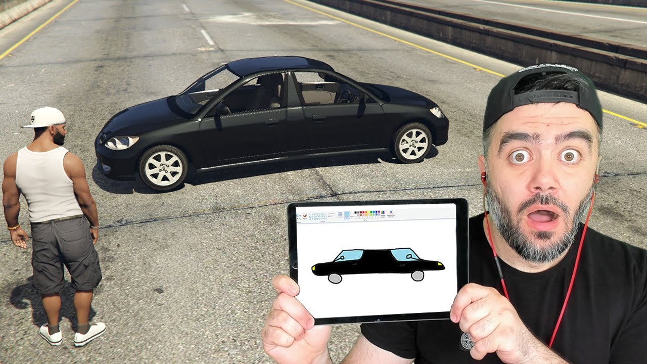 ARABANIN ÖNÜNE VE ARKASINA DIREKSIYON ÇIZDIM BAKIN  NE OLDU - GTA 5 MODS