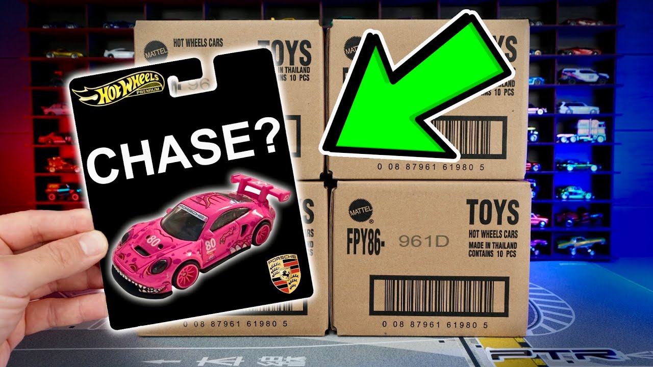 Unboxing 4x Car Culture Hot Wheels Cases - CHASE?