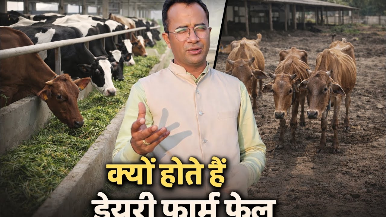 क्या सिर्फ डेयरी फार्म एक फेल बिजनेस है? || Jogendra Chikara 