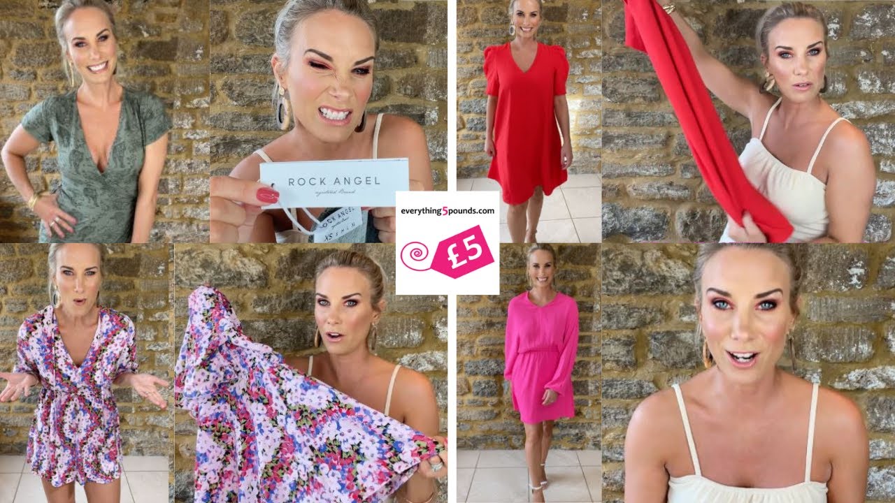 *INSANE* E5P EVERYTHING5POUNDS HAUL 2021 NEW ARRIVALS JULY/AUGUST 2021 CHEAP DRESSES &pound;5